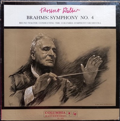 Brahms - Symphony No. 4, BRUNO WALTER, Columbia, 6-Eye, ML 5439, MONO