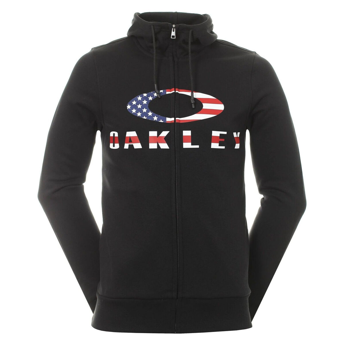 New Oakley Bark Fullzip USA Hoodie • American Flag Logo New Oakley Bark Fullzip USA Hoodie • American Flag Logo
