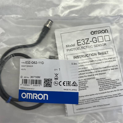 New 1PC Omron E3Z-G62-11D Photoelectric Switch E3ZG6211D Free Shipping