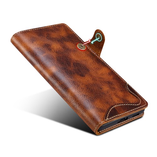 Original Genuine Leather Wallet Case Cover For Samsung Galaxy S23 S24 S25+ Ultra - Picture 31 of 42