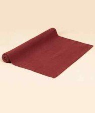 Cotton Yoga Mat Rubber Coated 27.5x76 Inch By Isha Life