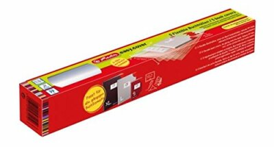 herlitz Buchschoner easy cover PP flexibel Heftschoner Universal Buchhülle Hefte