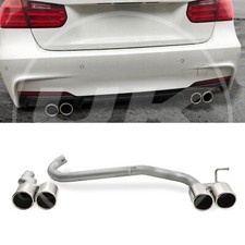 M3 STYLE QUAD TIP EXHAUST TAILPIPE CONVERSION KIT FOR BMW 3 SERIES F30 B48 12-19