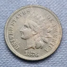 1876 Indian Head Cent 1c Better Grade VF #51645