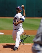Danny Salazar autographed 8x10 Cleveland Indians #2 Free Shipping