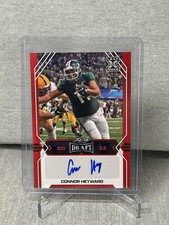 2022 Leaf Pro Set Red CONNOR HEYWARD BA-CH2 Rookie Auto Pittsburgh Steelers RC