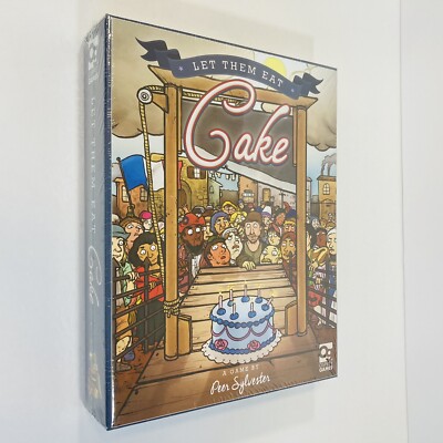 New LET THEM EAT CAKE BOARD GAME peer sylvester osprey games 2016 oop NIS SEALED