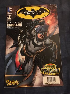 Batman Day Batman Endgame #1 Rare Spencer's Variant by Ivan Reis DC 2015