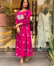 Indian Women Beautiful traditional New Trendy kurti pant for women causal wear