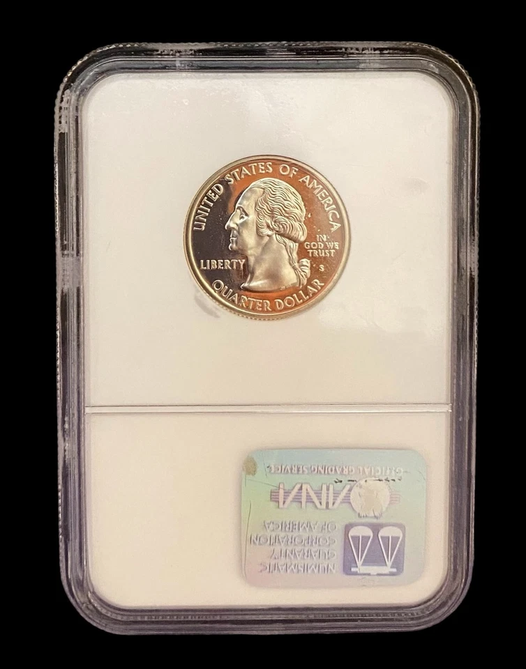 2000 New Hampshire Ultra Cameo Quarter 25 Cent PF69 NGC - Image 4 of 4