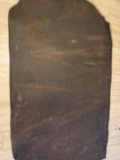 8/9 oz Crazy Horse Veg Tan Water Buffalo Strap Collar Leather Butt 10-11.5 sqft