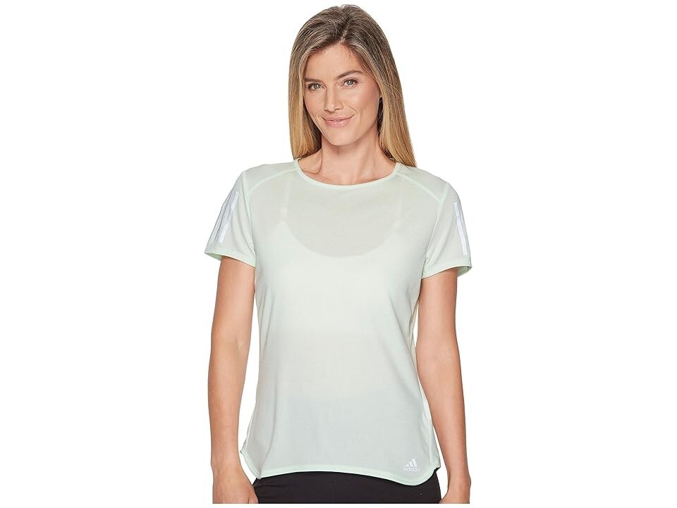 売れ筋商品|||アディダス カットソー トップス レディース Women's Own the Run Moisture-Wicking Running T-Shirt White Women's adidas Own the Run Short Sleeve T-Shirt Reflective