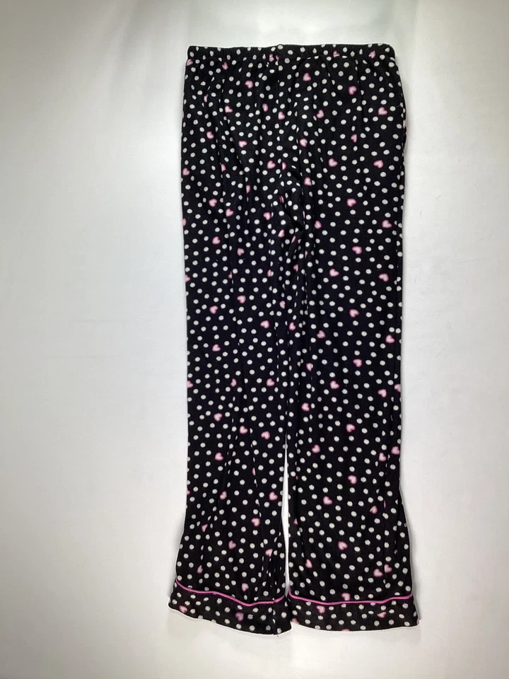 Women Ellen Tracy Black White Polka Dot Pajama Pants Small EUC - Image 2 of 4