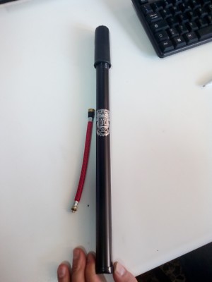 Pompa Per Bici Da Telaio 355/410 Mm - Gonfiatore Con Raccordo Per Bici D'Epoca - Foto 9