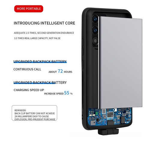 Für Samsung Galaxy A53 5G Akku Ladegerät Case Akku Lade Cover Powerbank - Bild 17 von 24