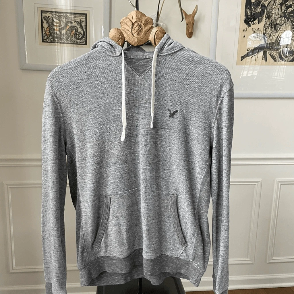 Gray american hotsell eagle hoodie