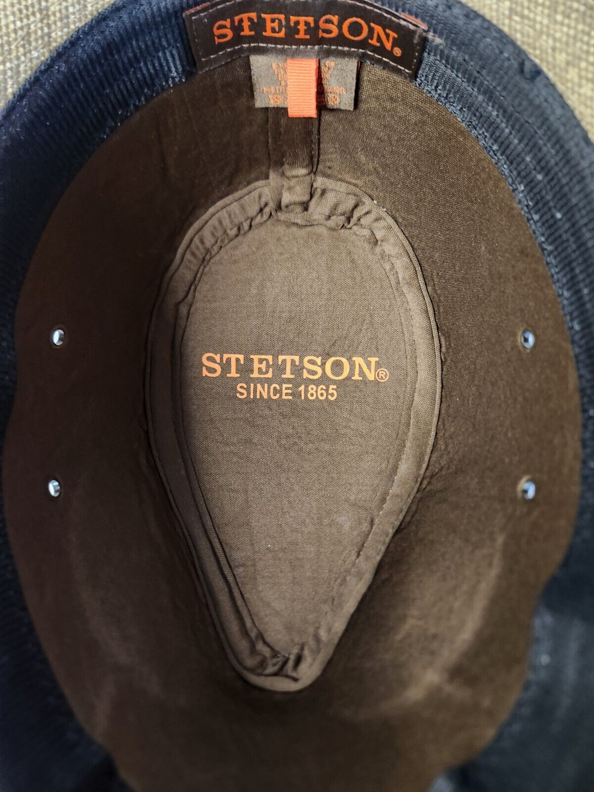 Stetson Gable Fedora Hat Tan/Two Tone Safari Men'… - image 13