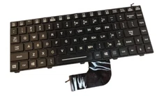 US Getac V110 V200 Backlit Chiclet Emissive US Keyboard Notebook Replacement