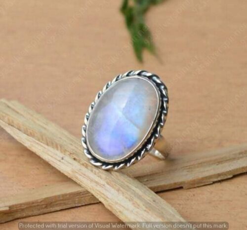 Orecchini Artigianali Con Pietra Di Luna In Argento Sterling 925 - Fatto A Mano