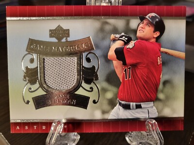 2007 Upper Deck UD Game Used Materials Lance Berkman Jersey Relic Patch #UD-LB