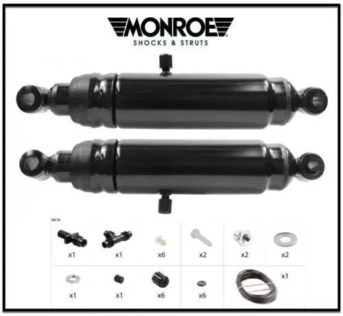 Kit 2 Amortiguadores MONROE Traseros Chrysler DODGE Plymouth Clásico Ajustable Foto 2 de 4