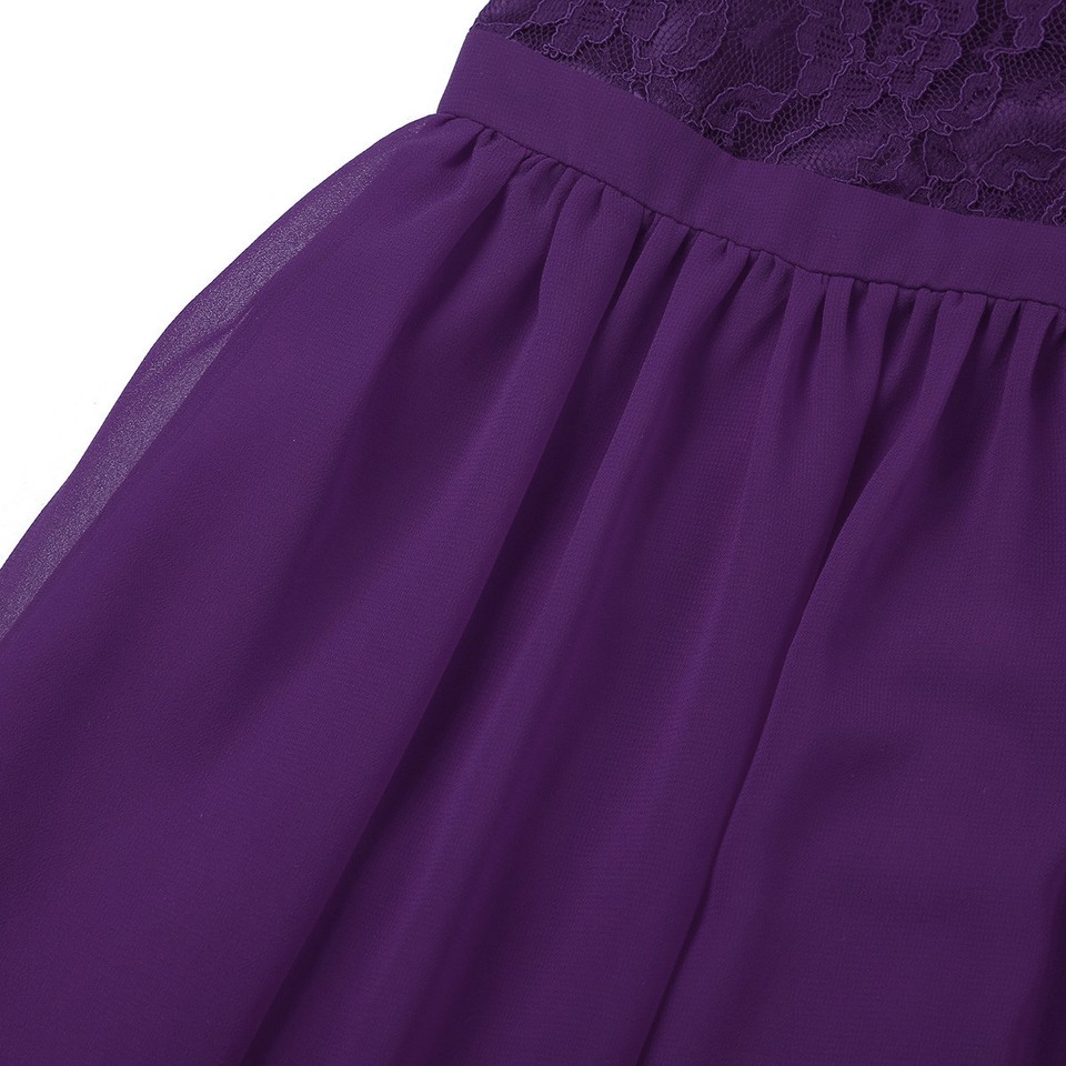 AEL Girls' Flower Party Dress - Cap Sleeves With Bow, Glitter Net Skirt For Wedding, Bridesmaid, Age 2-13 Years