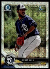 2018 Bowman 1st Mojo BCP40 Pedro Avila San Diego Padres Baseball Card