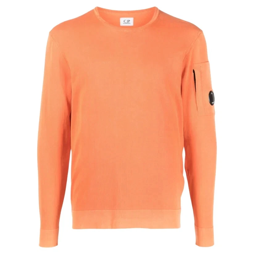 Cp company logo lens sweatshirt sale