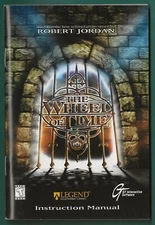 THE WHEEL OF TIME INSTRUCTION MANUAL ROBERT JORDAN GT INTERACTIVE SOFTWARE