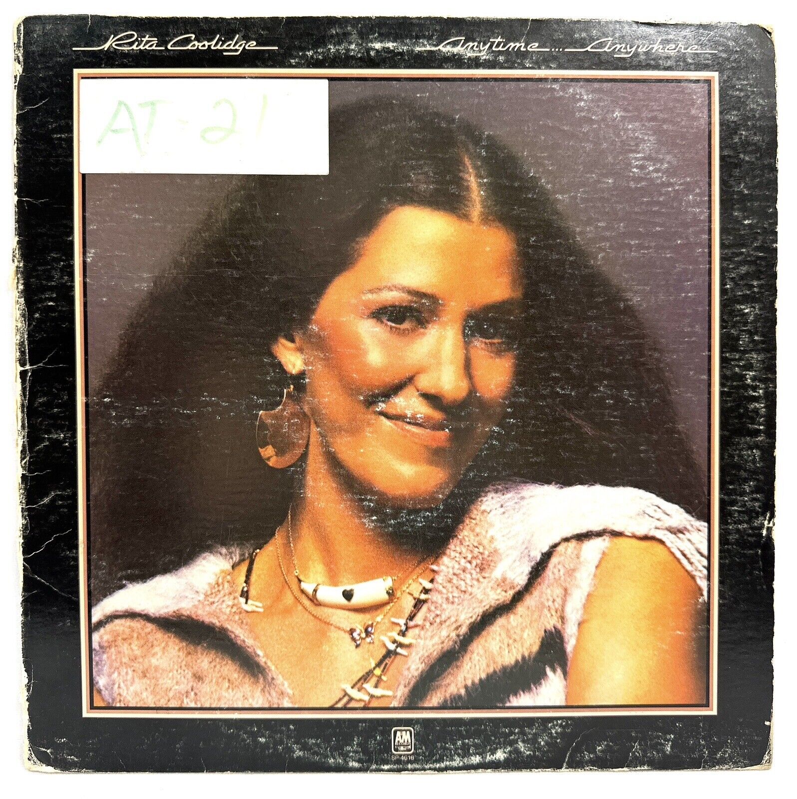Rita Coolidge - Anytime anywhere - A&M Records - LP Vinyl Record