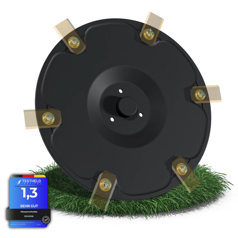 Premium 6er Messerscheibe für Segway Navimow H-Serie H500E, H800E, H1500E...