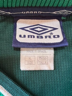 JERSEY Guarani FC umbro Home size XLarge 2001-2002 | eBay