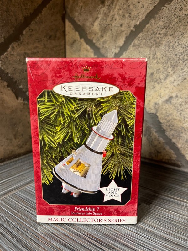 1997 Hallmark Keepsake Ornament  "Friendship 7" Journeys into Space #2