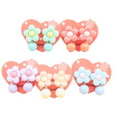 ear clip Non Pierced Earrings Flower Ear Clip Clip-on Earrings Ear Clip Clip-