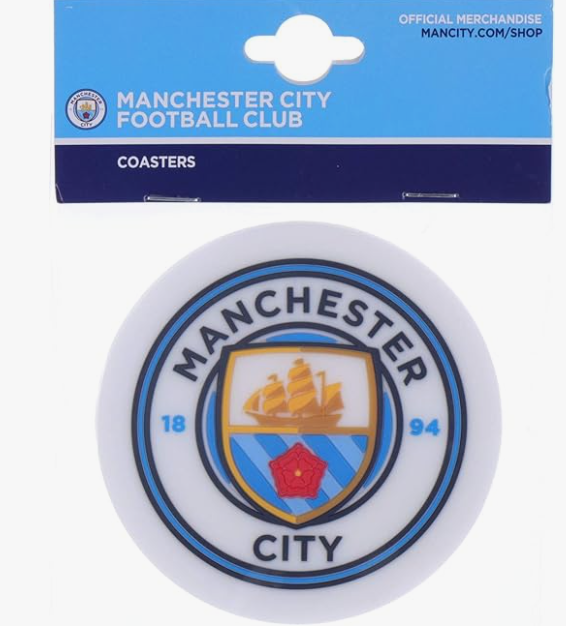 Manchester City FC Coaster Official Licensed