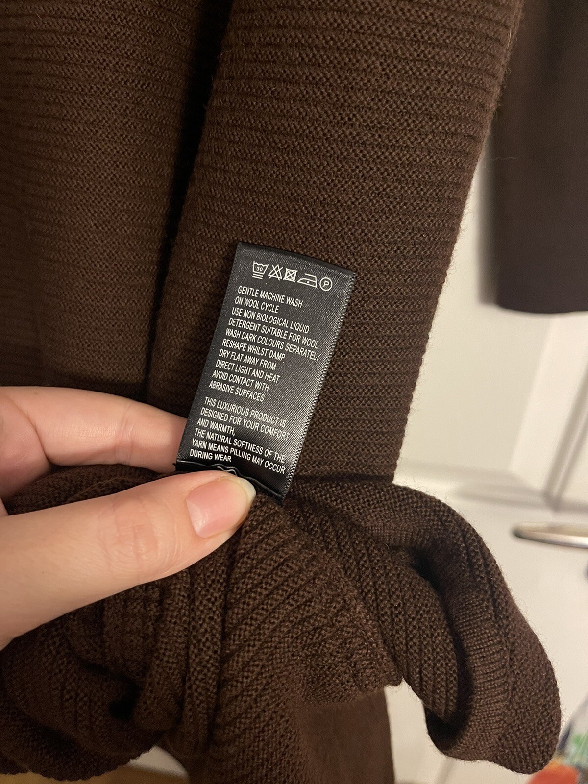 BNWT Women’s JIGSAW Jumper Dress Brown Size Large / L eBay