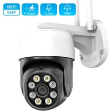 5MP HD Wifi Camera CCTV Video Surveillance 1080P Two Way Audio PTZ IP Smart Cam