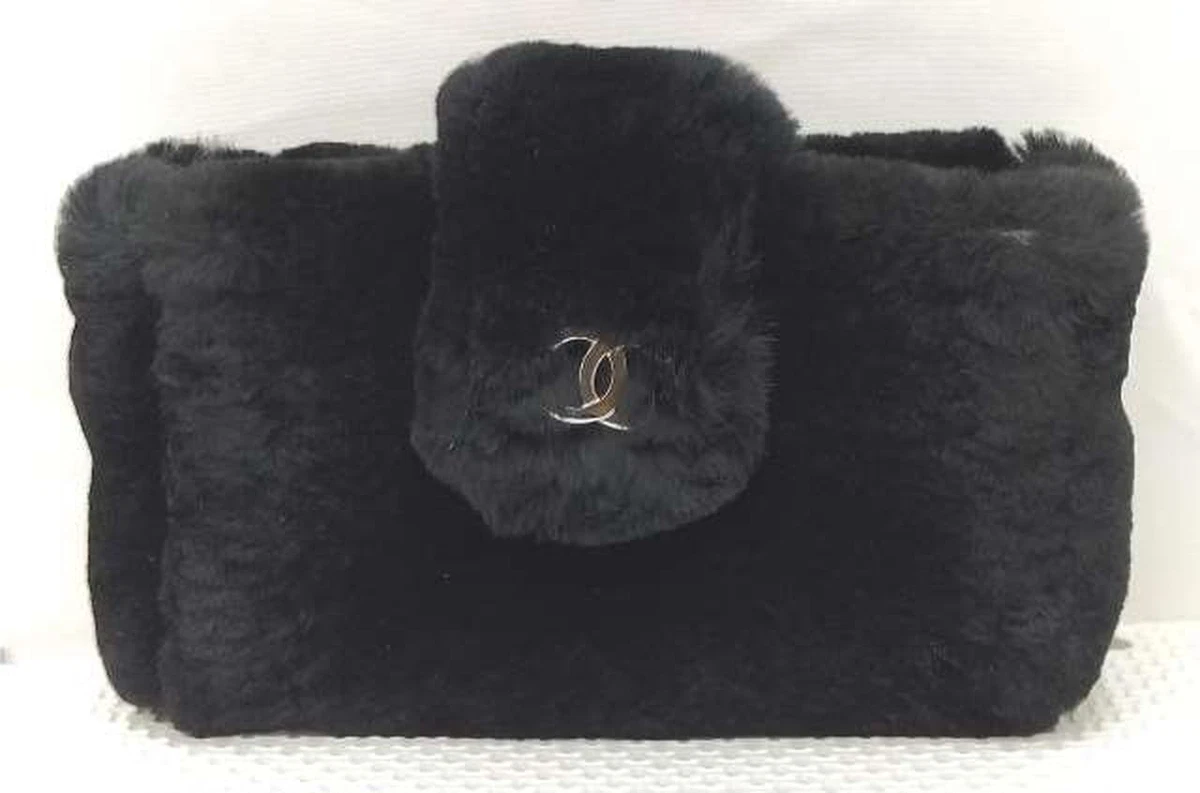 Fur chanel fanny pack cheap