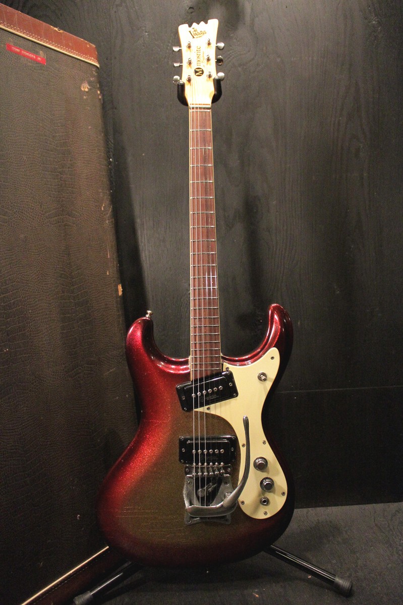 Mosrite Mark I The Ventures Model Custom Sparkle Red