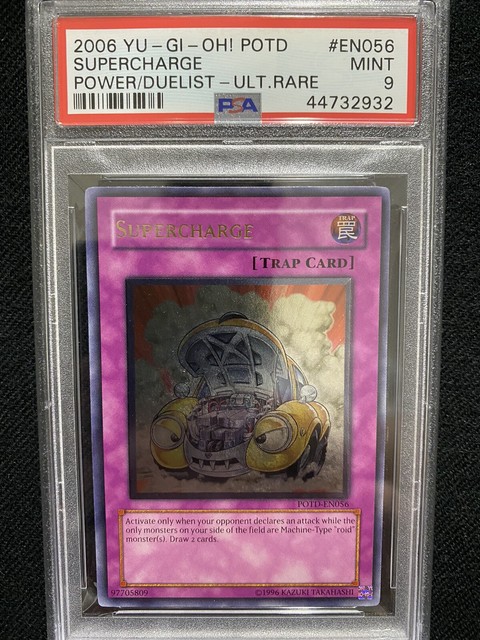 06 Yugioh Power Of The Duelist Supercharge Ultimate Rare En056 Psa 9 Mint Ebay