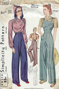 patron couture 1940