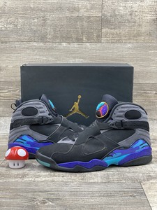  www ebay com itm Nike Air Jordan 8 VIII Retro Size 14 Aqua 2015 Black Purple Teal 305381 025 324262909688