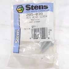 Stens 285-039 Hex Head Screw (Set of 5) replaces Husqvarna 584953901 532173984