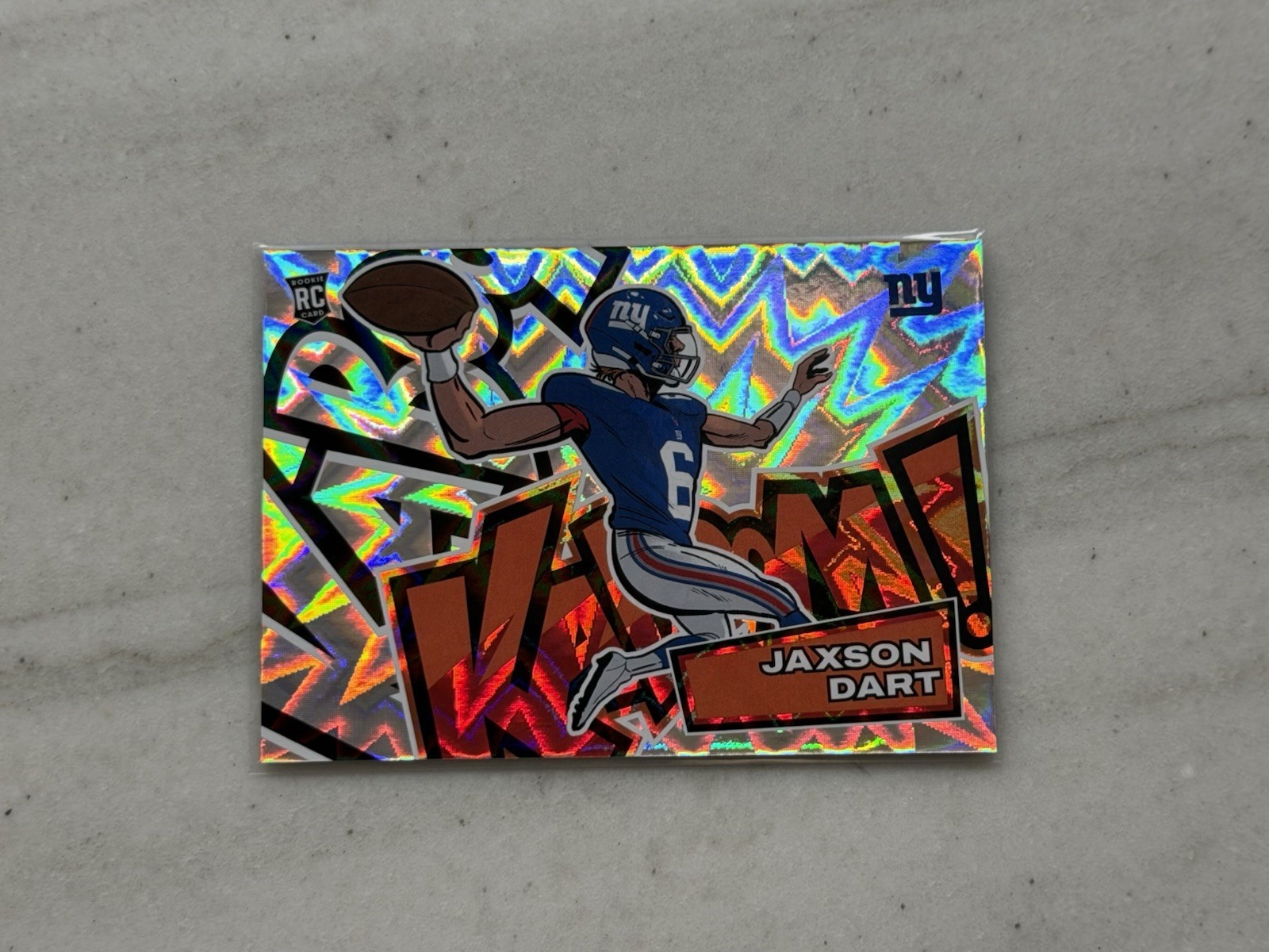 2025 Panini Absolute Jaxson Dart Horizontal Kaboom Rookie Case Hit SSP #34