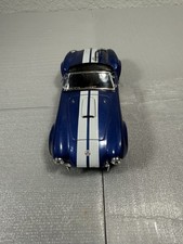 Kinsmart - 1:32 Scale Model 1965 Shelby Cobra 427 S/C Blue KT5322 Pull Back  Go
