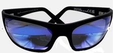 NEW MAUI JIM Peahi B202-2M Black Matte Rubberizd POLARIZED Wrap Sport Sunglasses