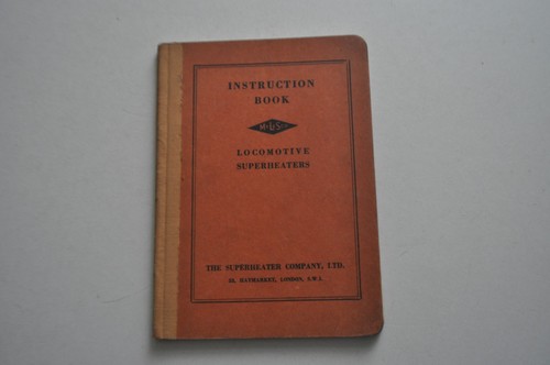 MeLeSco Locomotive Superheaters - Instruction Book