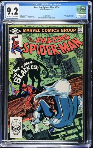 Amazing Spider-Man #226 1982 Marvel Comics CGC 9.2