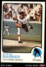 1973 Topps #36 Steve Barber Angels 5 - EX