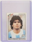 Mexico 86 Panini Figurine 84 Diego Armando Maradona Argentina With Tissue Paper